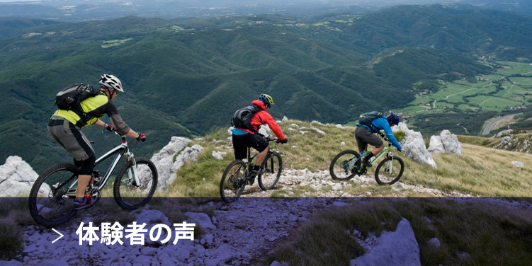 体験者の声